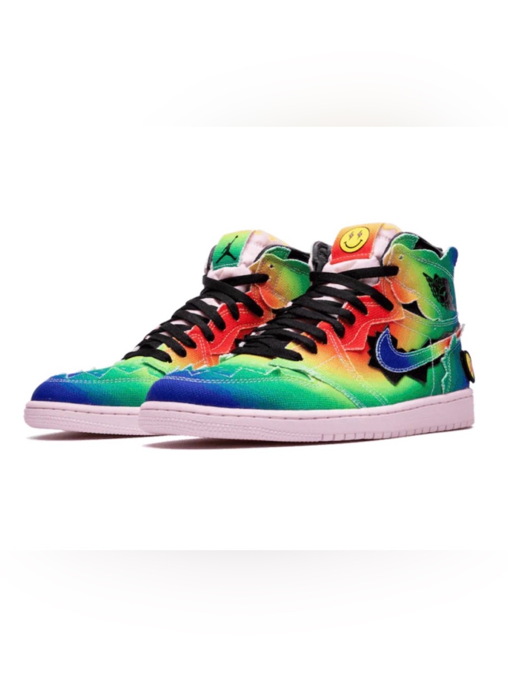 Jordan 1 Retro High J Balvin Colores Y Vibras Mens Size 11 - #DC3481-900